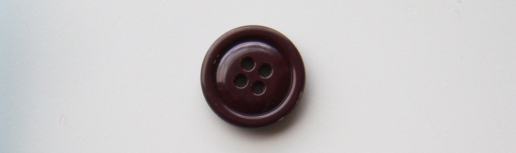 Shiny Burgundy 7/8" 4 Hole Button