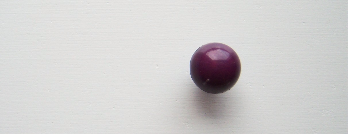Grape Half Ball 7/16" Shank Poly Button