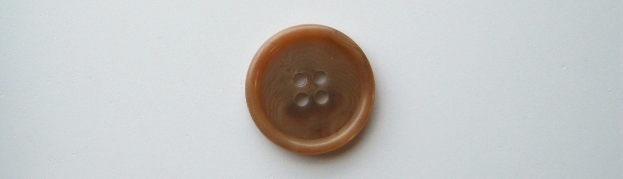 Camel Marbled 1" Button