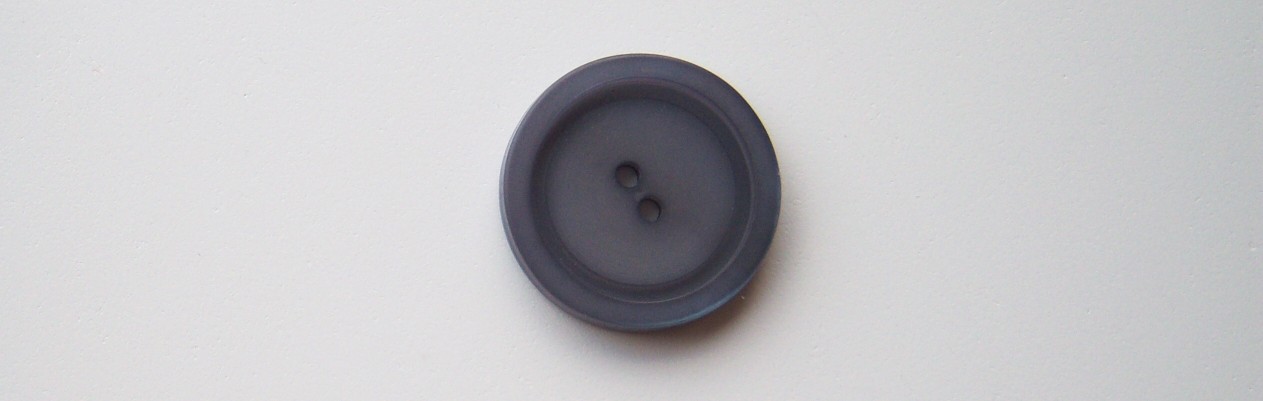 Gray Pearlized 1" Poly 2 Hole Button