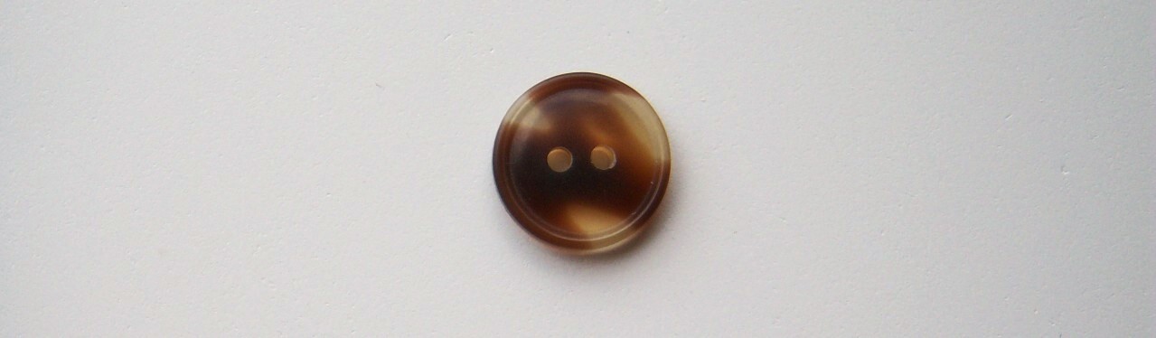 Brown/Clear Camel 1/2" Button