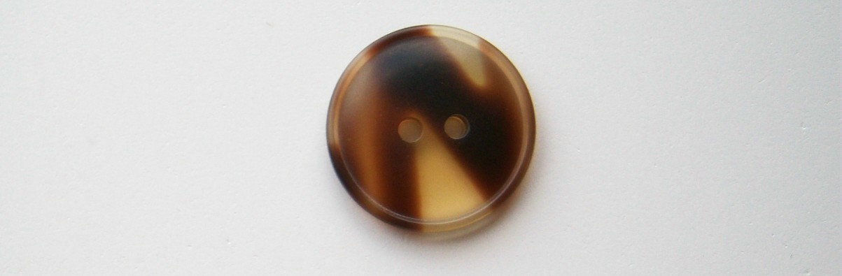 Brown/Clear Camel 7/8" Button
