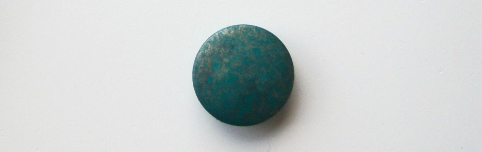 Blue/Green/Gold Flecks 7/8" Poly Shank Button