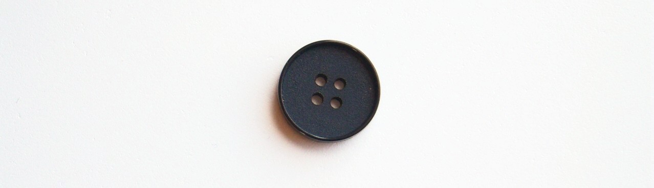 Classic Navy 9/16" 4 Hole Button
