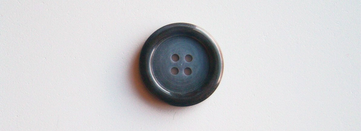 Classic Navy Marbled 1" 4 Hole Button