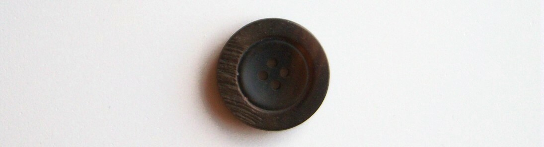 Dk. Brown/Black 1" Button