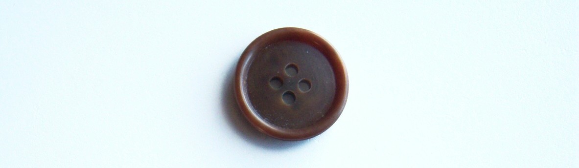 Light Brown/Cocoa Marbled 13/16" Button