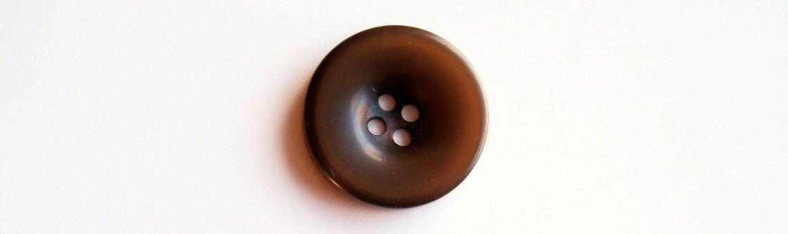 Chocolate Brown 1" Button