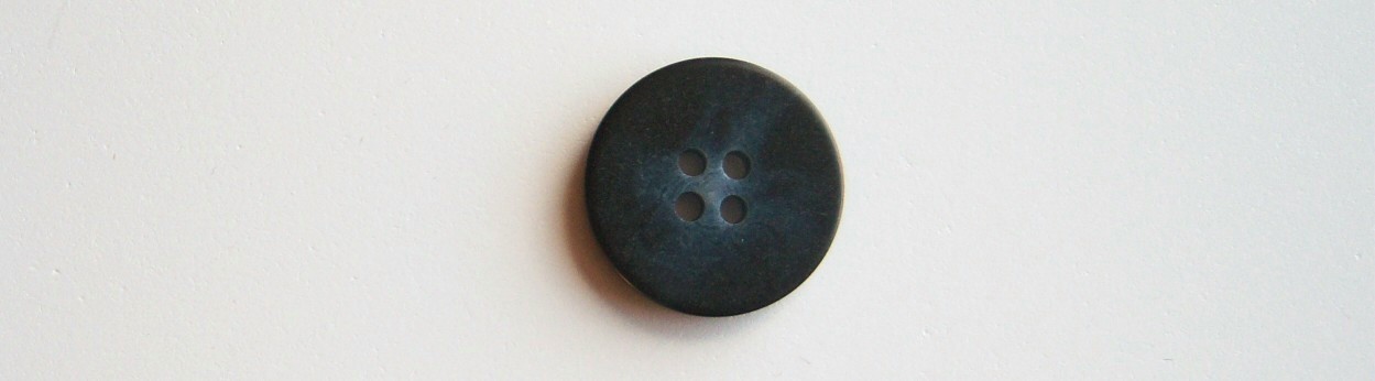 Navy Marbled 13/16" Poly 4 Hole Button