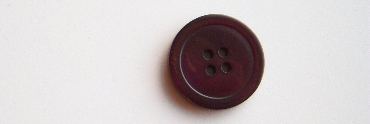 Plum Pearlized 1" 4 Hole Button