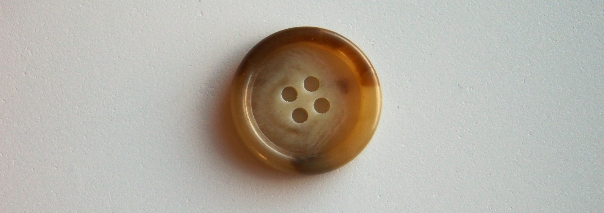 Camel/Brown Marbled 1" Button
