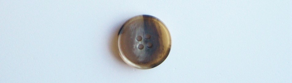 Tan/Brown Marbled 7/8" Button