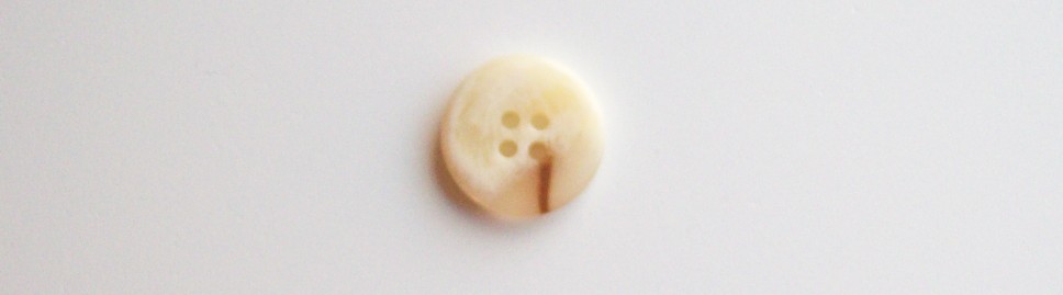 Ivory/Opaque 3/4" Poly 4 Hole Button
