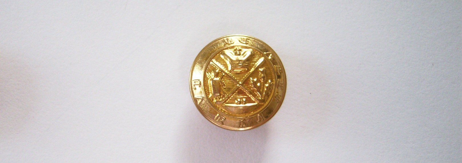 Gold Metal 15/16" Shank Button