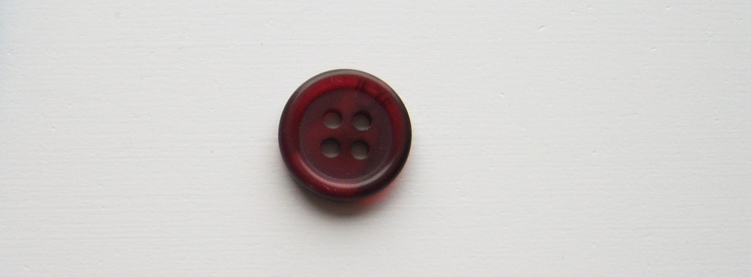 Wine Marbled 9/16" 4 Hole Button