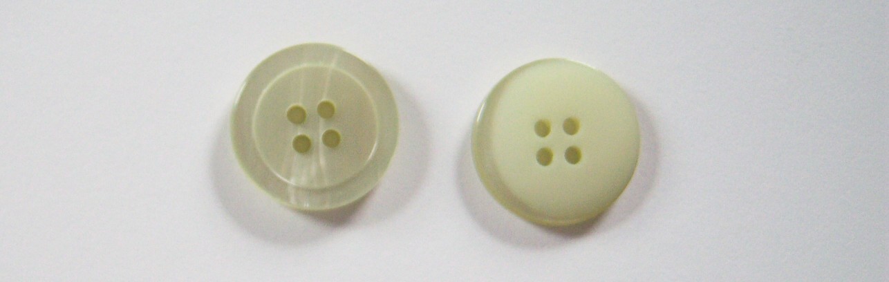 Lime Juice Pearlized 7/8" Poly 4 Hole Button