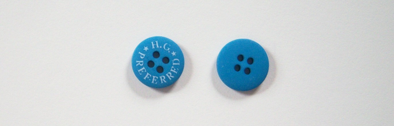 H.G. Preferred 9/16" Poly 4 Hole Button