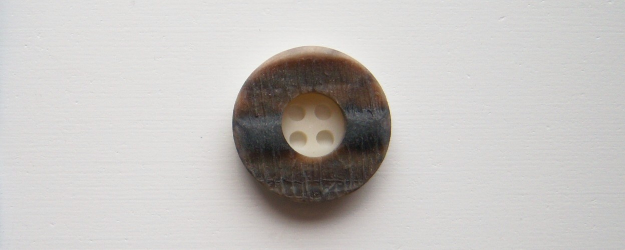 Ivory/Stone Look 13/16" Button