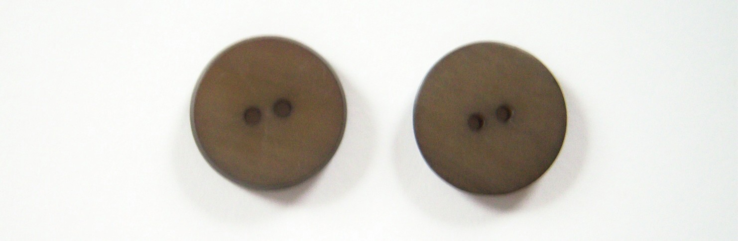Olive Green 7/8" Poly 2 Hole Button