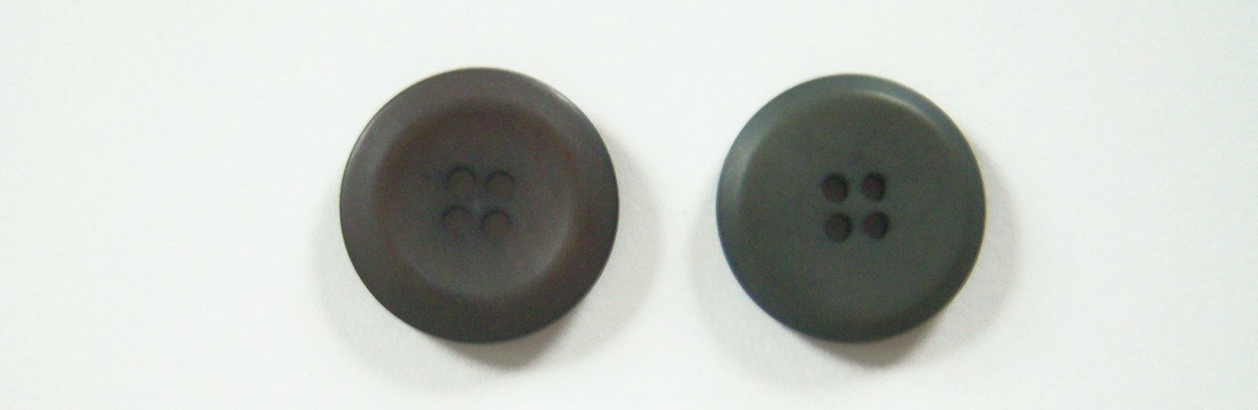 Army Green Marbled 1" Poly 4 Hole Button