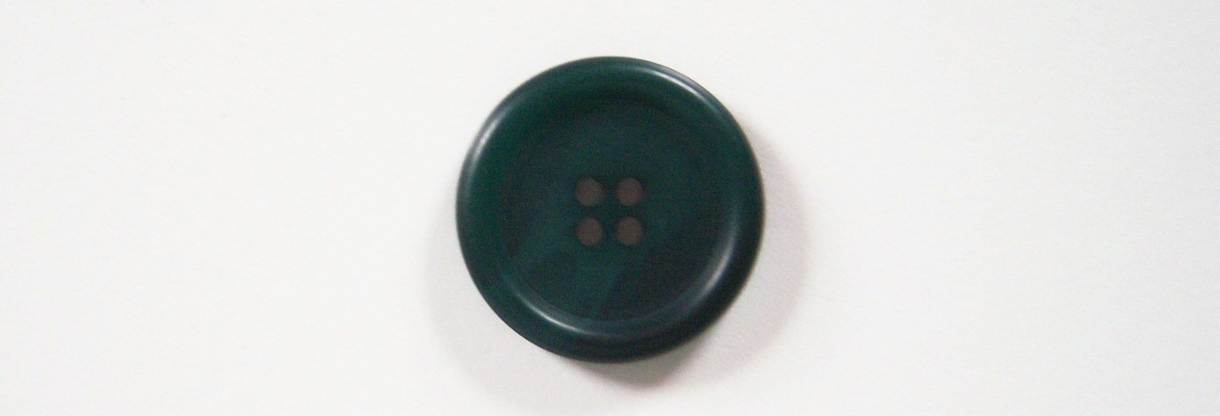 Emerald/Black Marbled 1 1/8" Poly 4 Hole Button