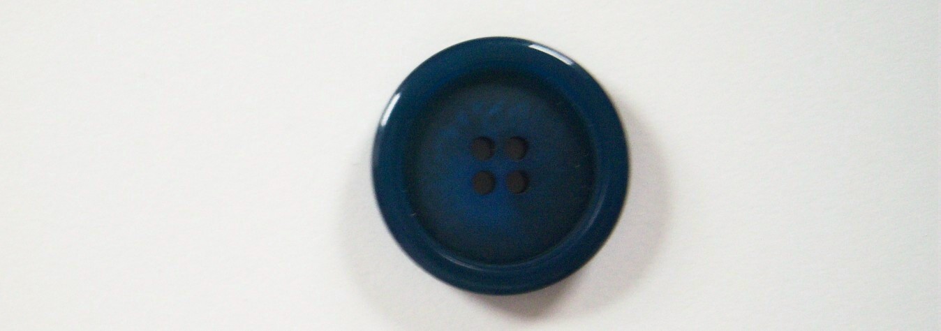 Lt Navy Marbled 1 1/8" 4 Hole Button