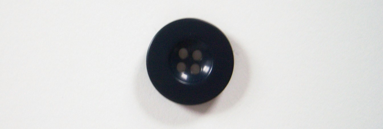 Matte Navy 7/8" 4 Hole Button