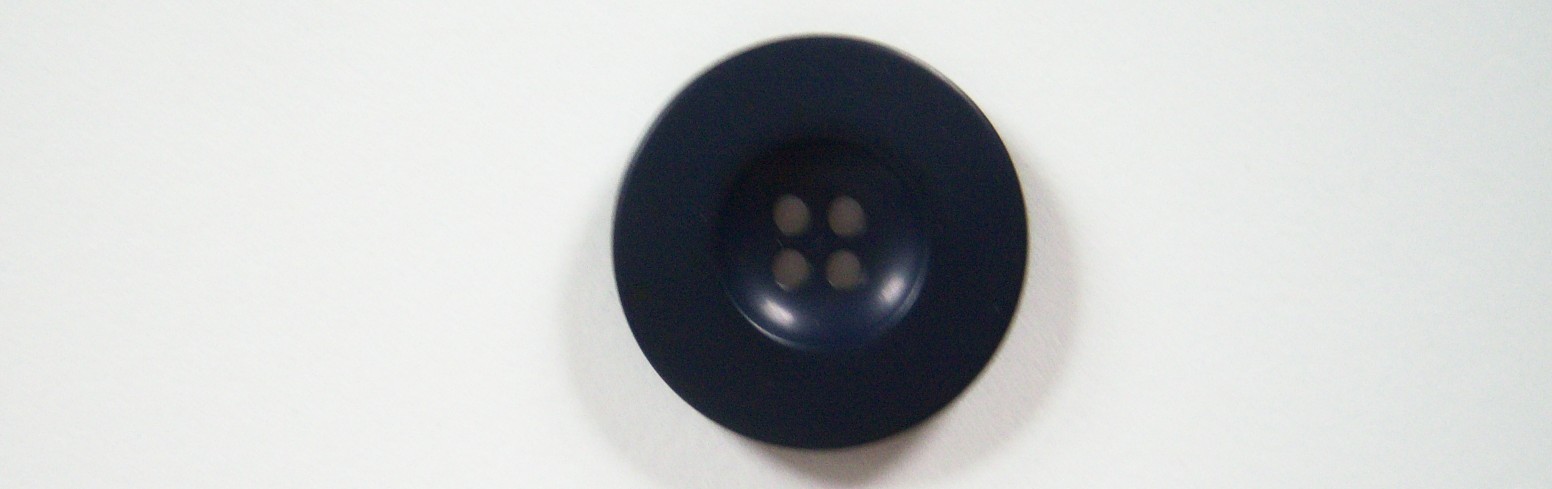 Matte Navy 1 1/8" 4 Hole Button