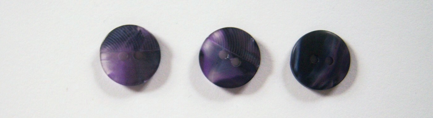 Violet Iridescent 5/8" 2 Hole Button