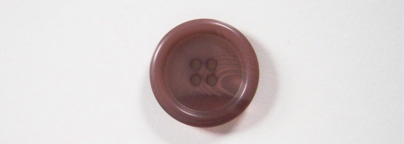 Mauve Marbled 1" 4 Hole Button