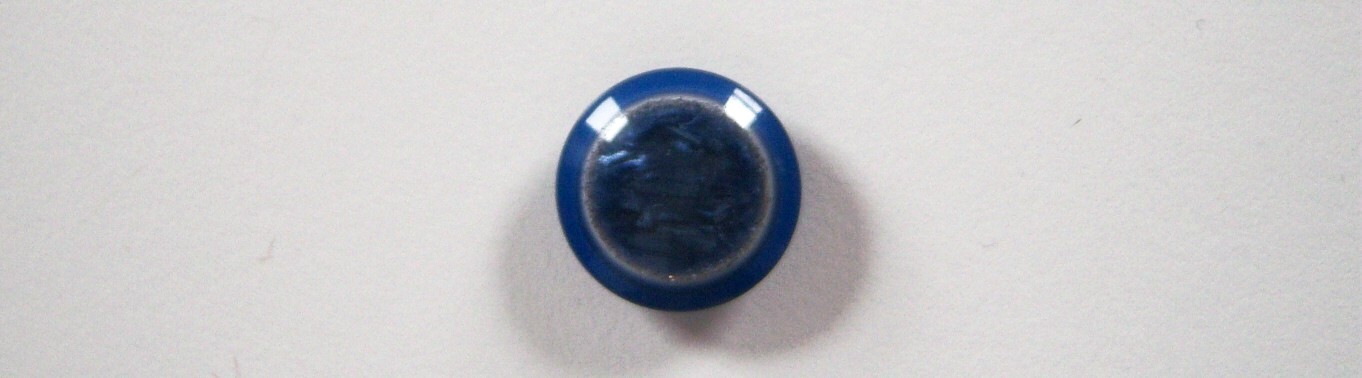 Sapphire Metallic 11/16" Poly Shank Button