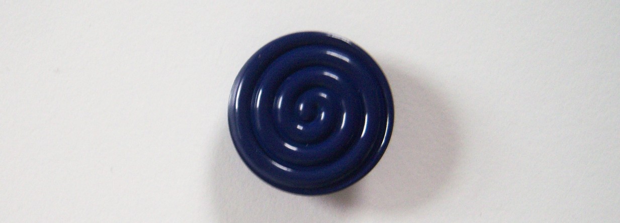 Purple Spiral Tube 1" Shank Poly Button