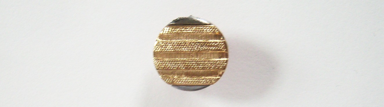 Gold/Pewter 11/16" Shank Poly Button