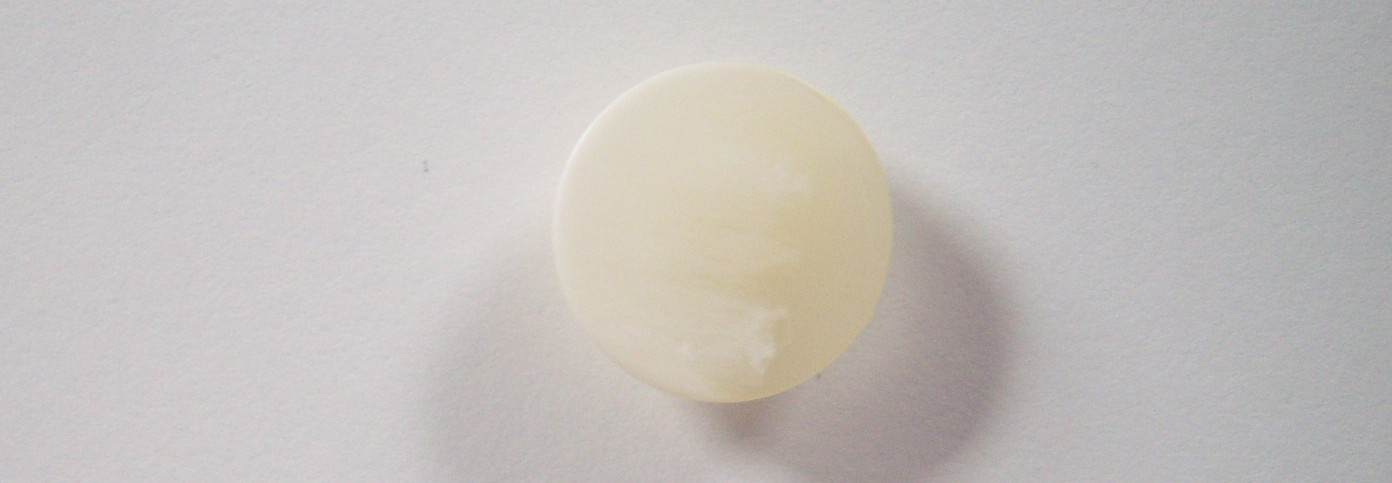 Opaque Beige 15/16" Shank Button