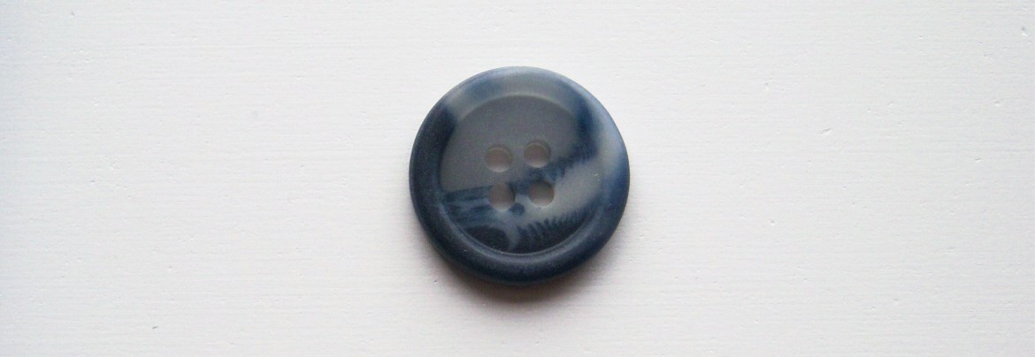 Slate/Navy Marbled 3/4" Button