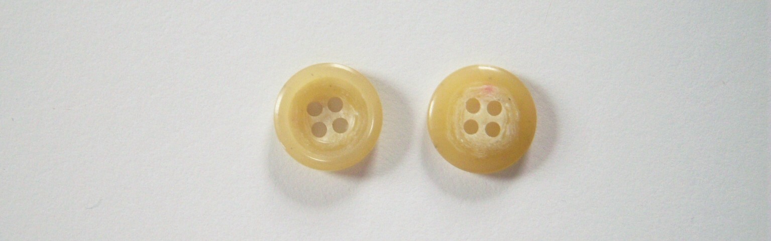 Wheat/Ivory 5/8" Poly 4 Hole Button