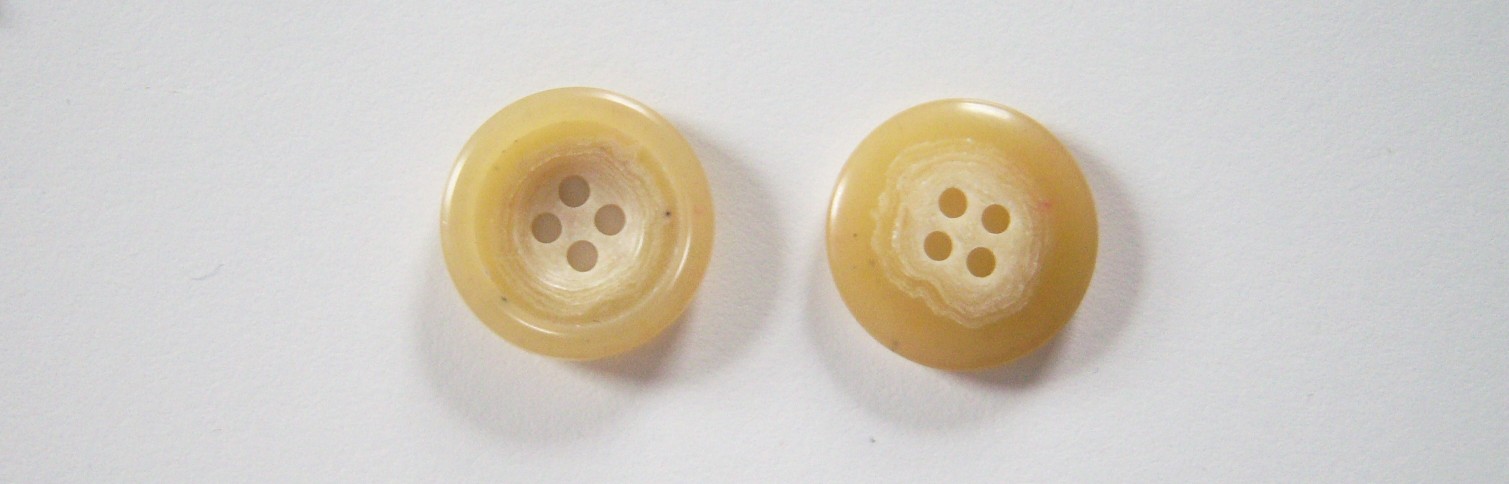 Wheat/Ivory 13/16" Poly 4 Hole Button