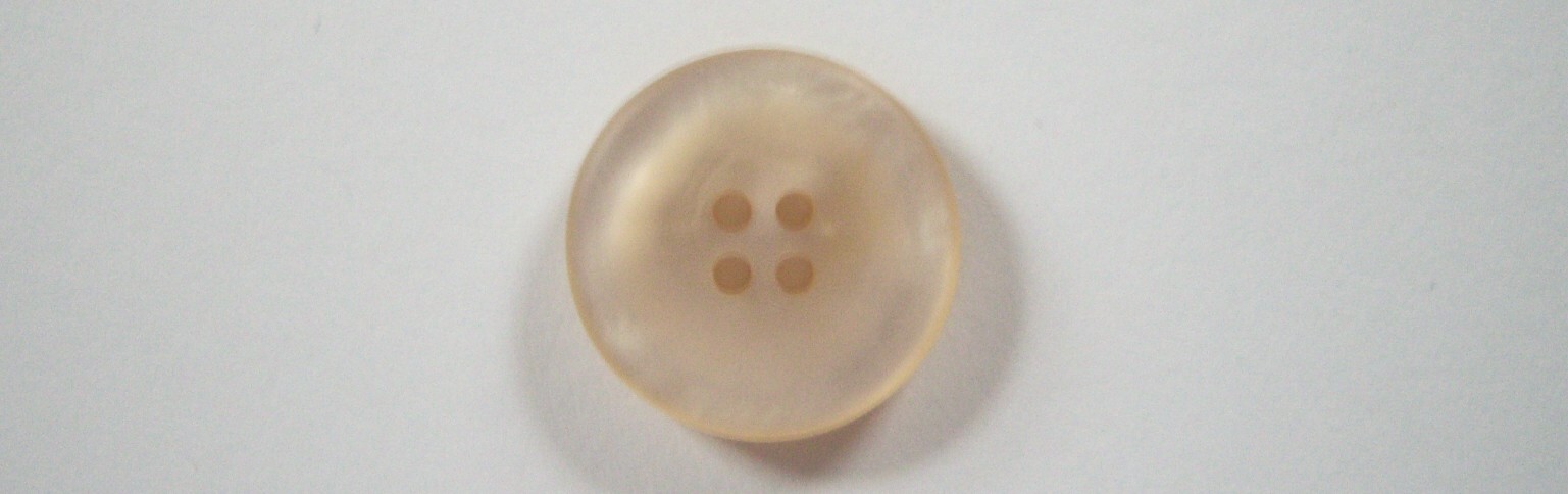 Beige Pearlized 1" 4 Hole Button