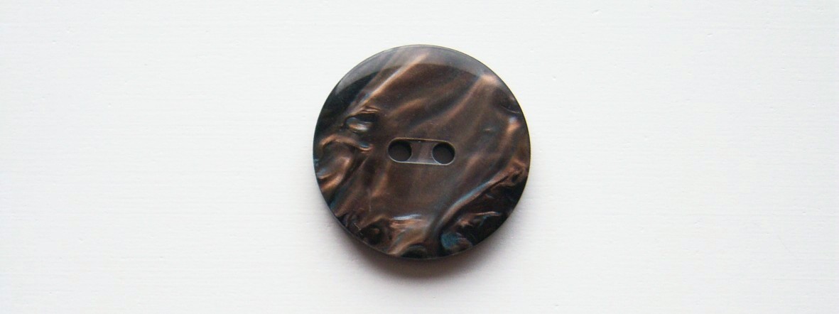 Charcoal Iridescent 1" 2 Hole Button