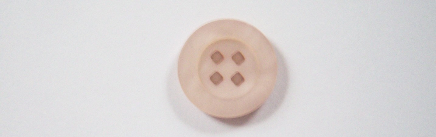 Natural Pearlized 15/16" 4 Diamond Hole Button