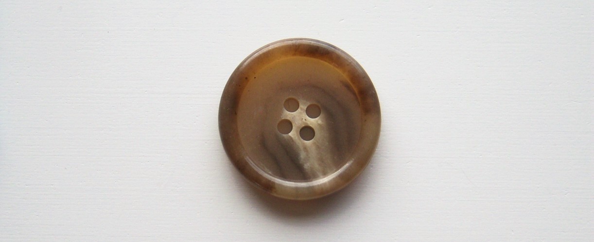 Caramel/Brown 1 1/8" 4 Hole Button