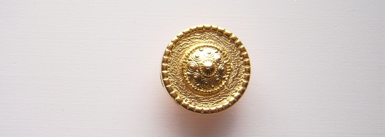Gold Poly 7/8" Shank Button