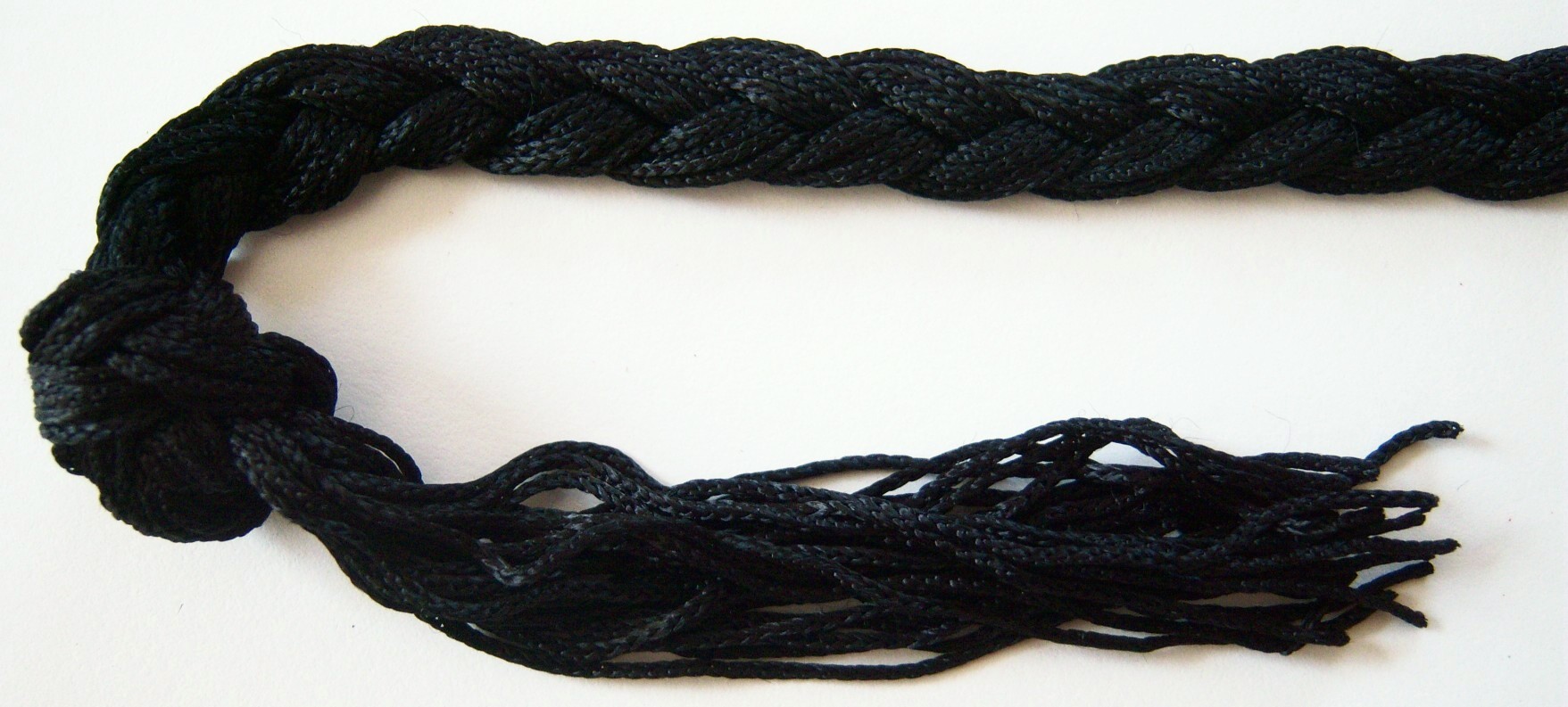 Black Chainette 5/8" Cord