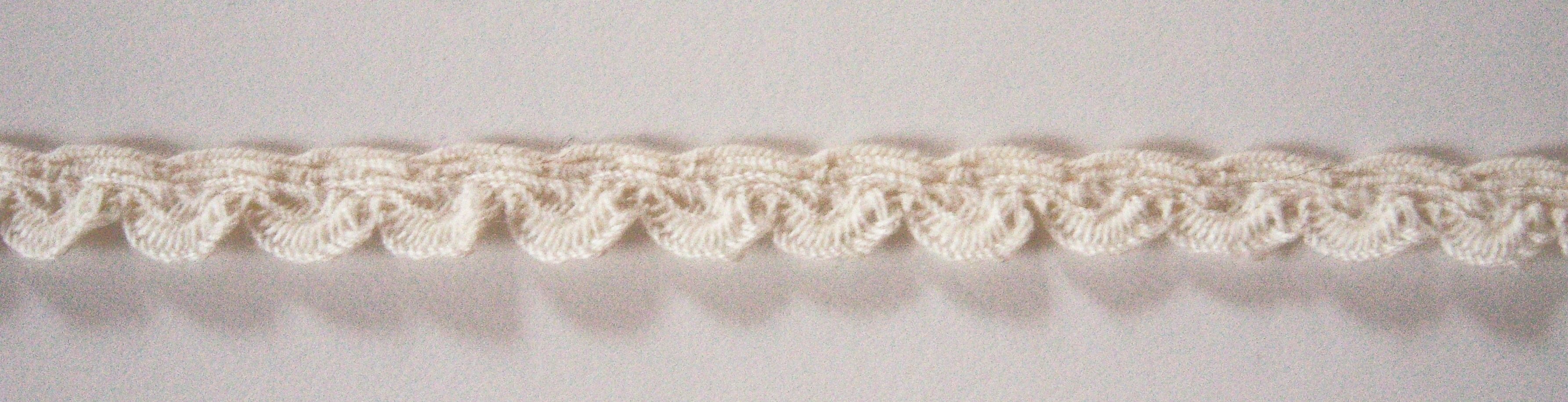 Ivory Cotton 3/8" Shell Braid