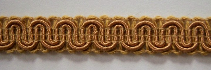 Conso Antique Gold 1/2" Braid