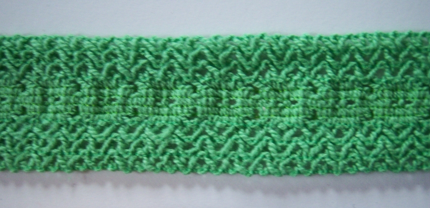 Green Cotton 1 3/8" Braid