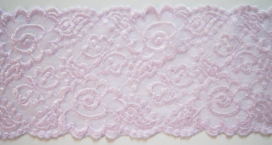 Vanity Fair Lilac 3 3/4" Stretch Lace