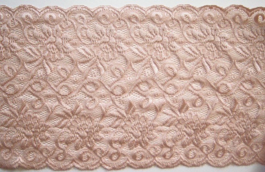 Vanity Fair Nude Beige 7" Stretch Lace