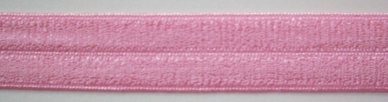 Pink 5/16" Fold Over Elastic