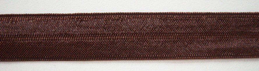 Brown 5/16" Fold Over Elastic